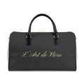 L'Art de Vivre Faux Leather Travel Bag