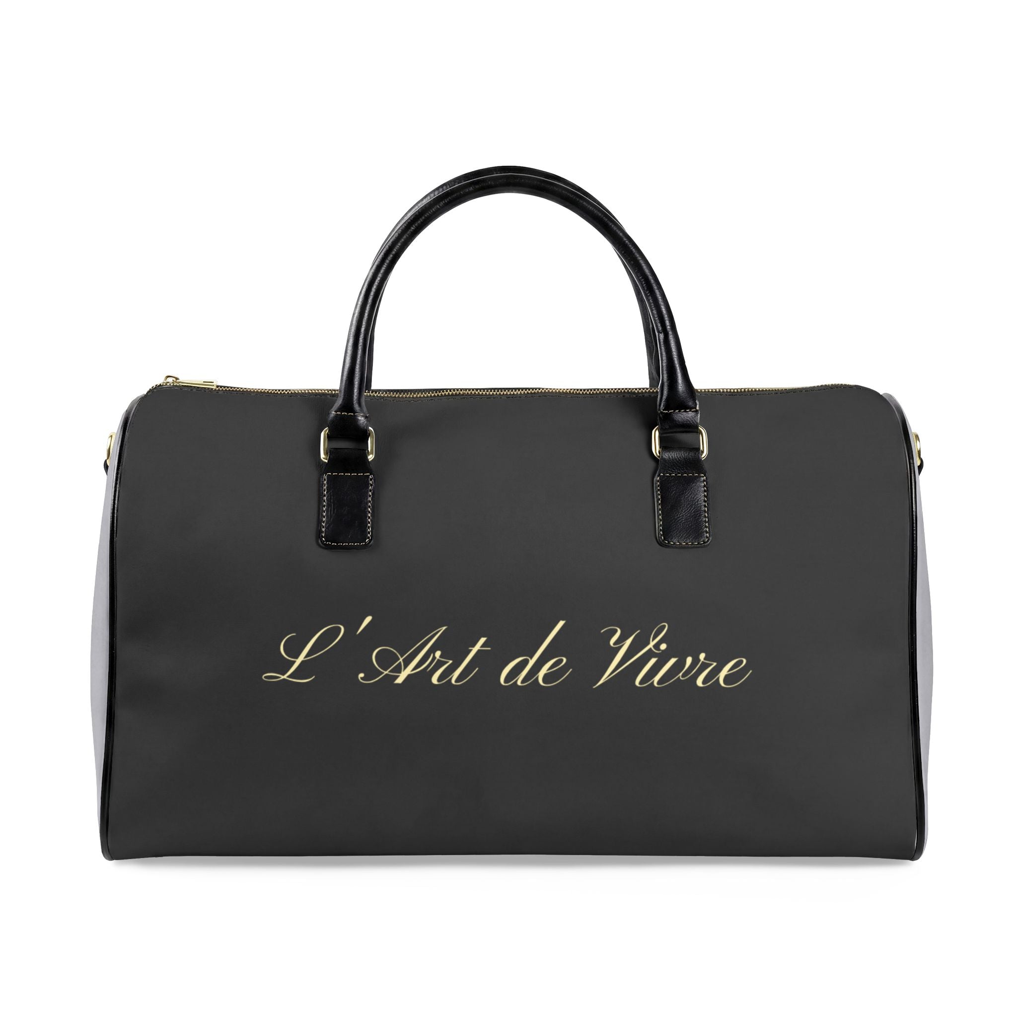 L'Art de Vivre Faux Leather Travel Bag